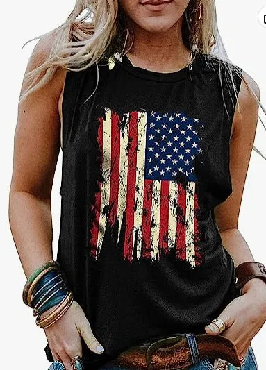 1776 PRINTED WOMEN'S TANK TOP