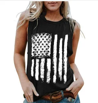 1776 PRINTED WOMEN'S TANK TOP