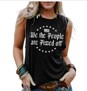 1776 PRINTED WOMEN'S TANK TOP