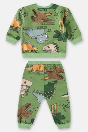 2 Piece Boys Dino Sweatshirt & Sweatpants