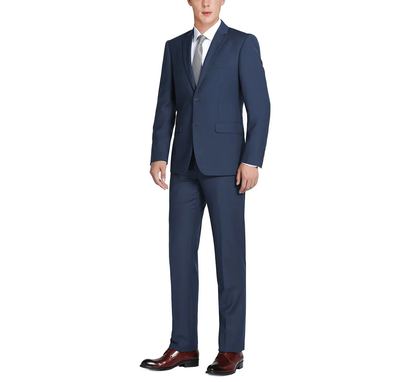 2-Piece Notch Lapel Suit