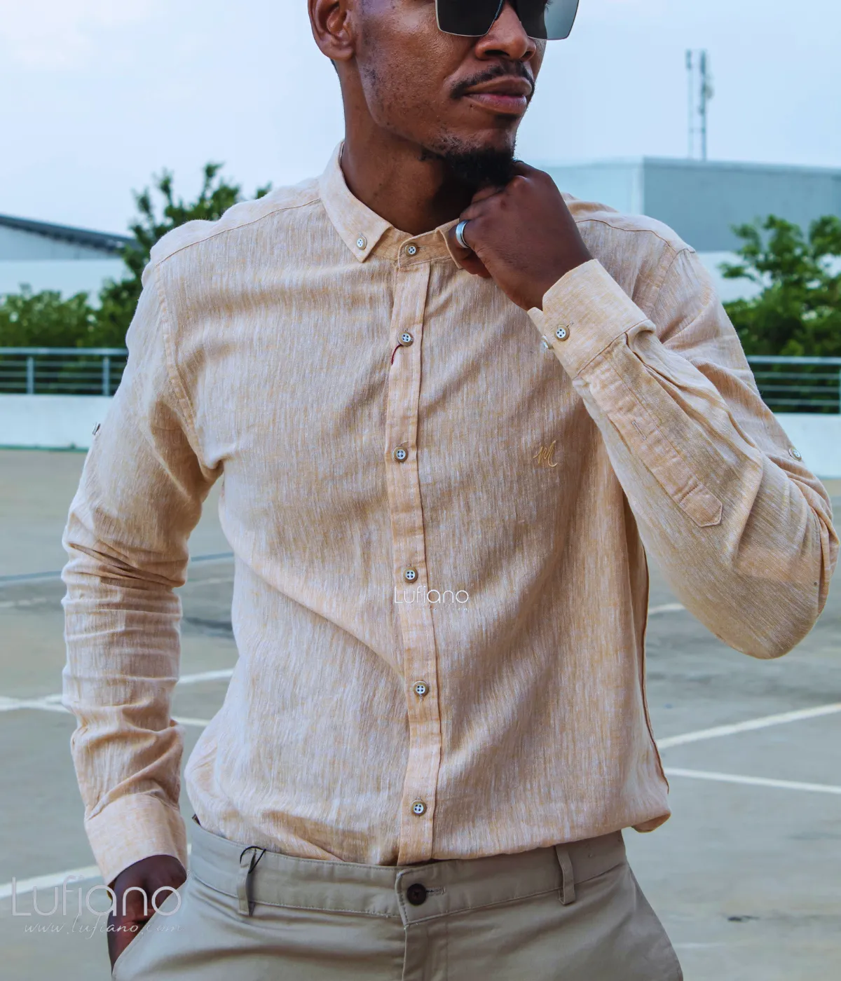 37356 : Linen Shirt - The SFR