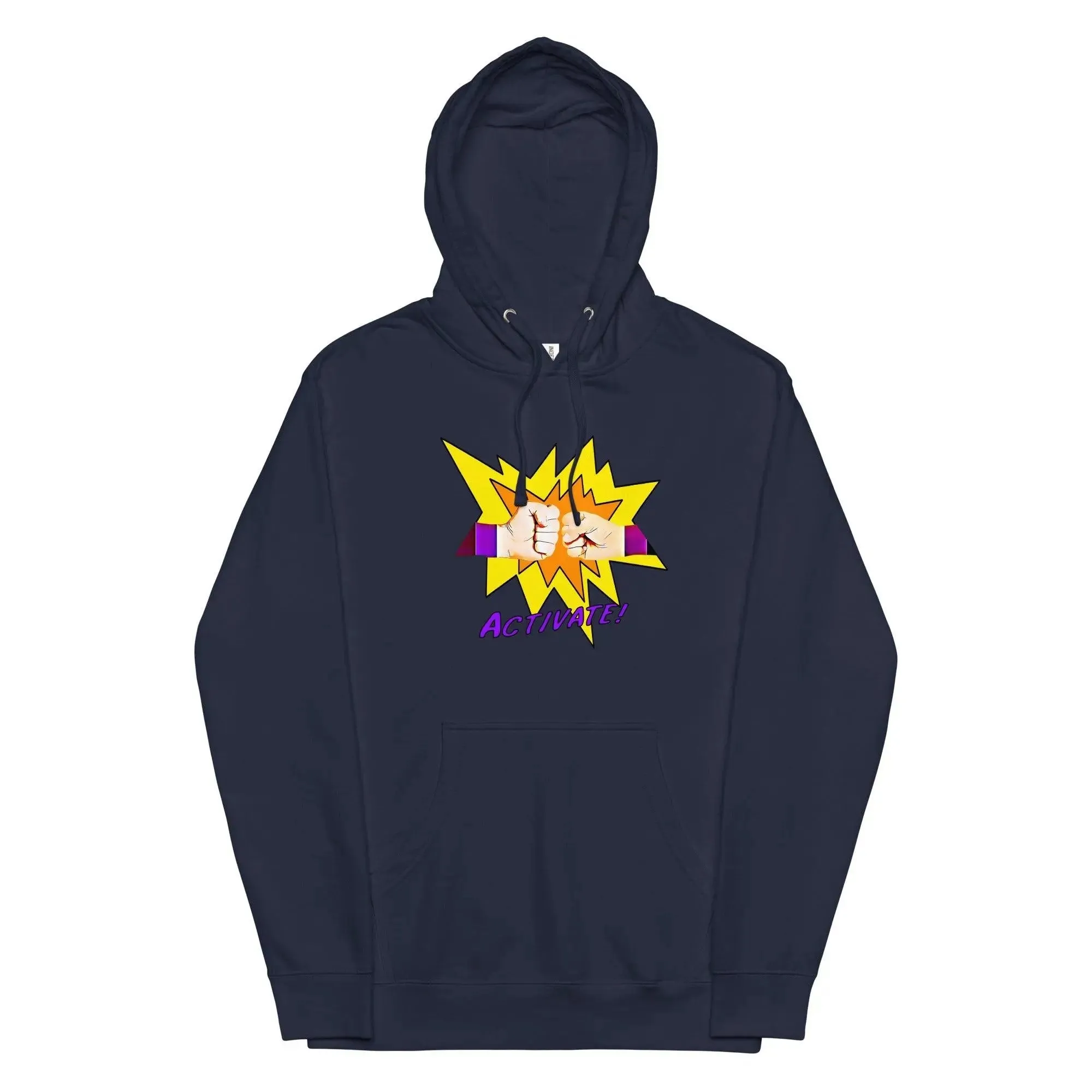 Activate! Unisex midweight hoodie