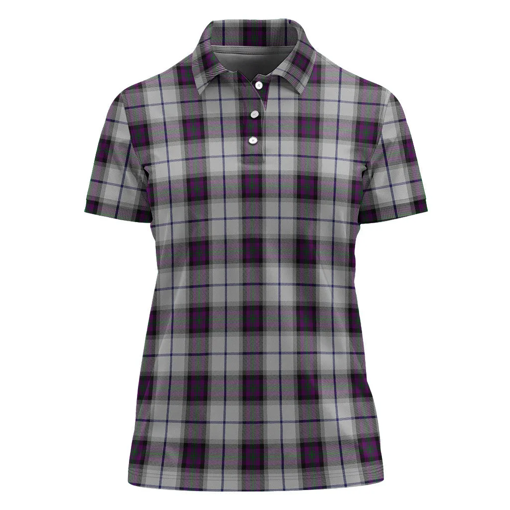 Alexander of Menstry Dress Tartan Polo Shirt For Women