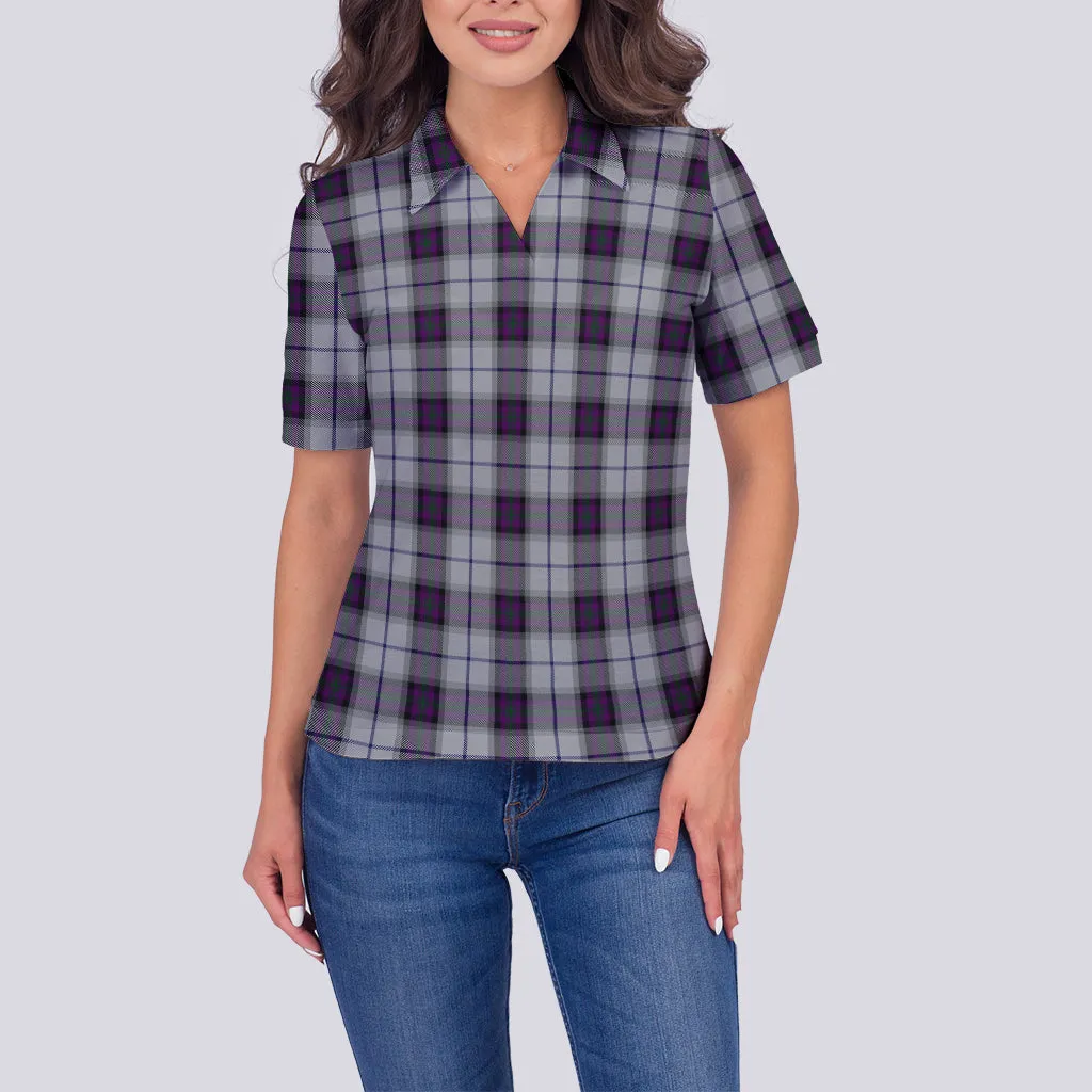 Alexander of Menstry Dress Tartan Polo Shirt For Women