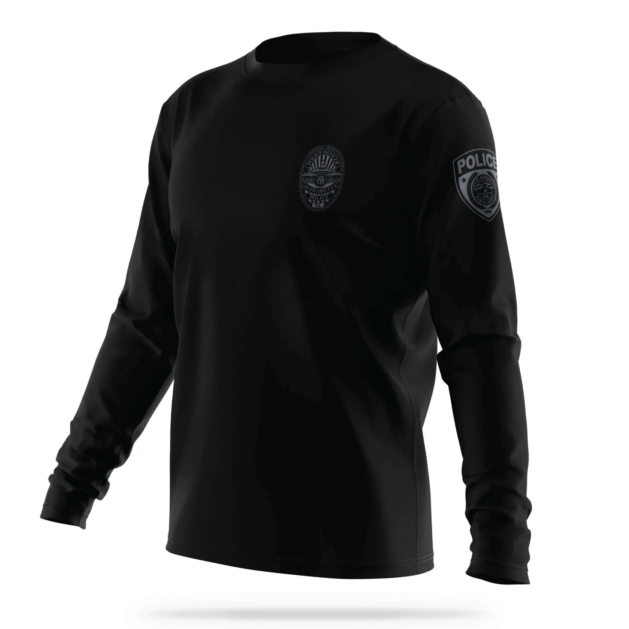 [ALPHARETTA PD] Men's Patrol Utility Long Sleeve [BLK/GRY]