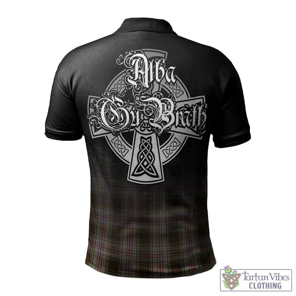 Anderson Dress Tartan Polo Shirt Featuring Alba Gu Brath Family Crest Celtic Inspired