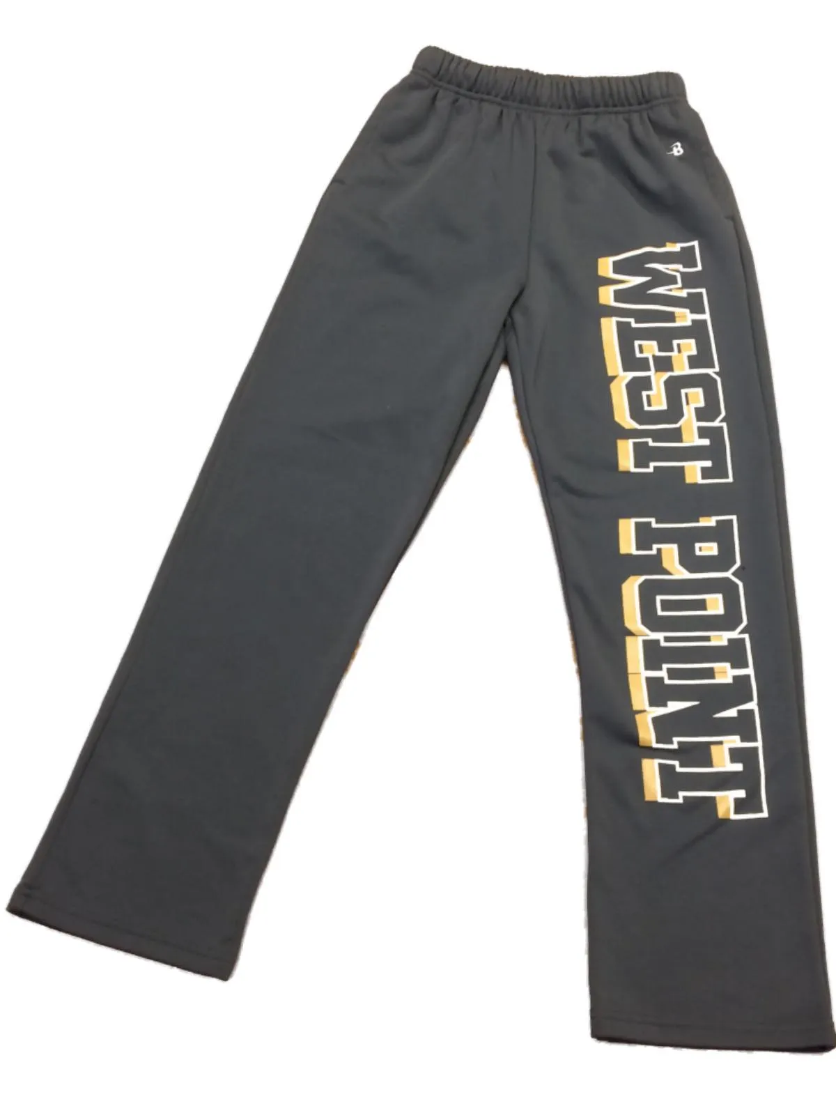 Army Black Knights Badger Sport YOUTH Drawstring Sweatpants with Pockets (M)