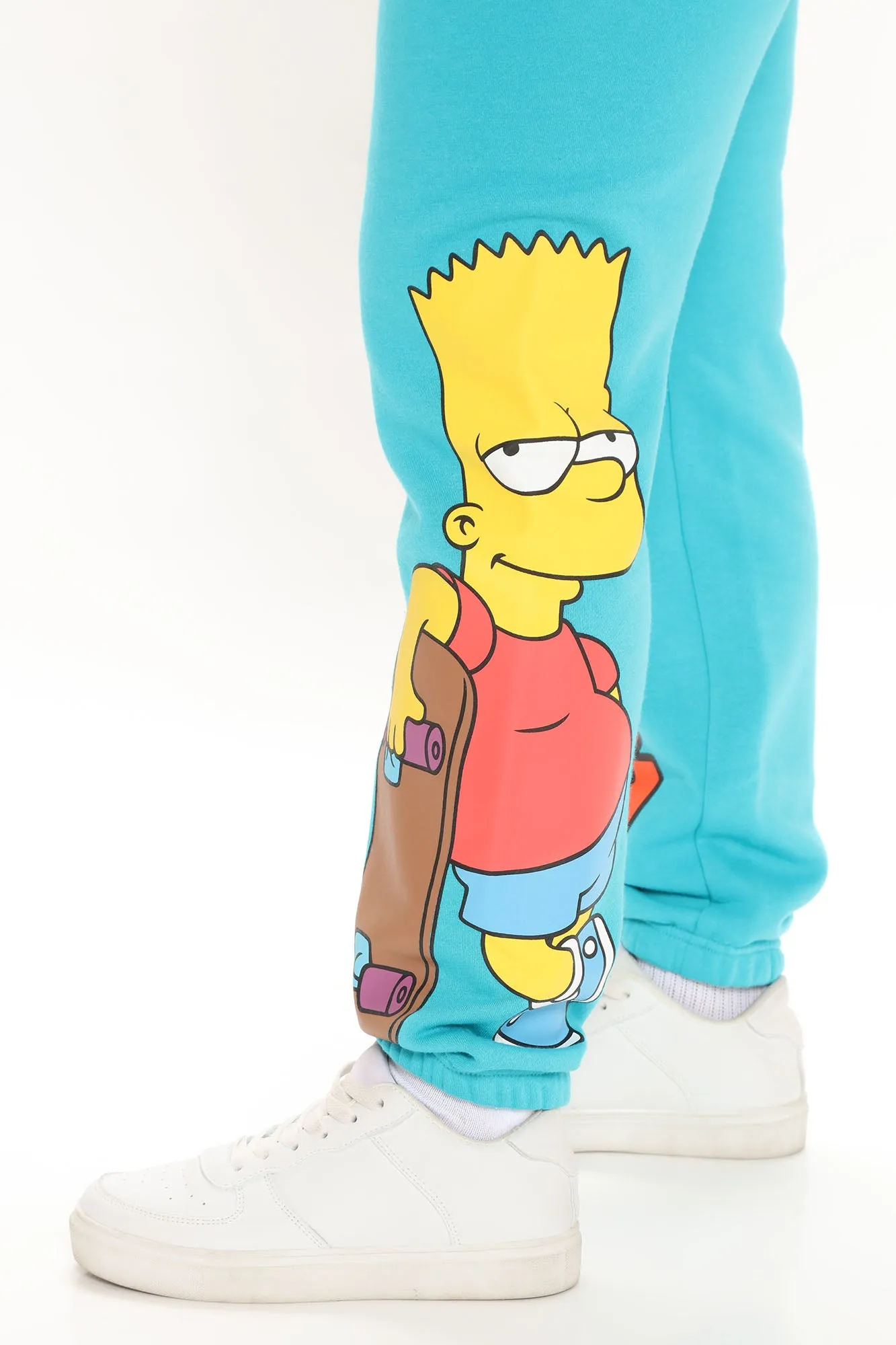 Aye Carumba Bart Simpson Sweatpants - Blue