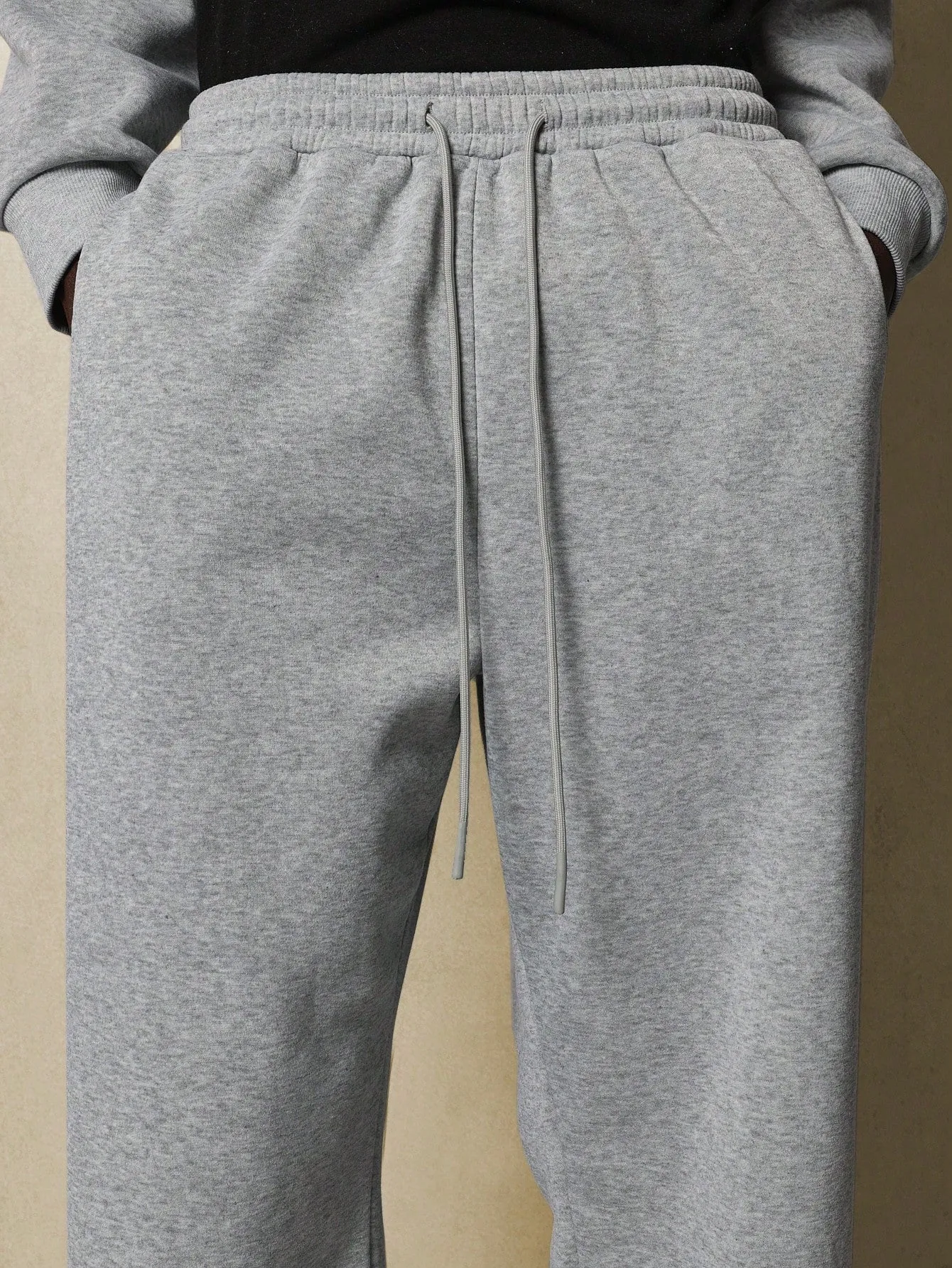 Baggy Fit Sweatpants With Drawcords