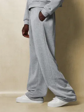 Baggy Fit Sweatpants With Drawcords