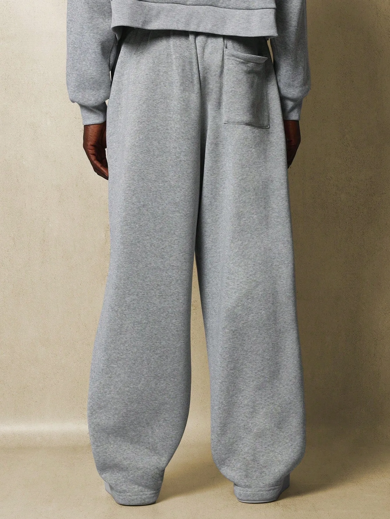 Balloon Fit Sweatpants With Metal Trim