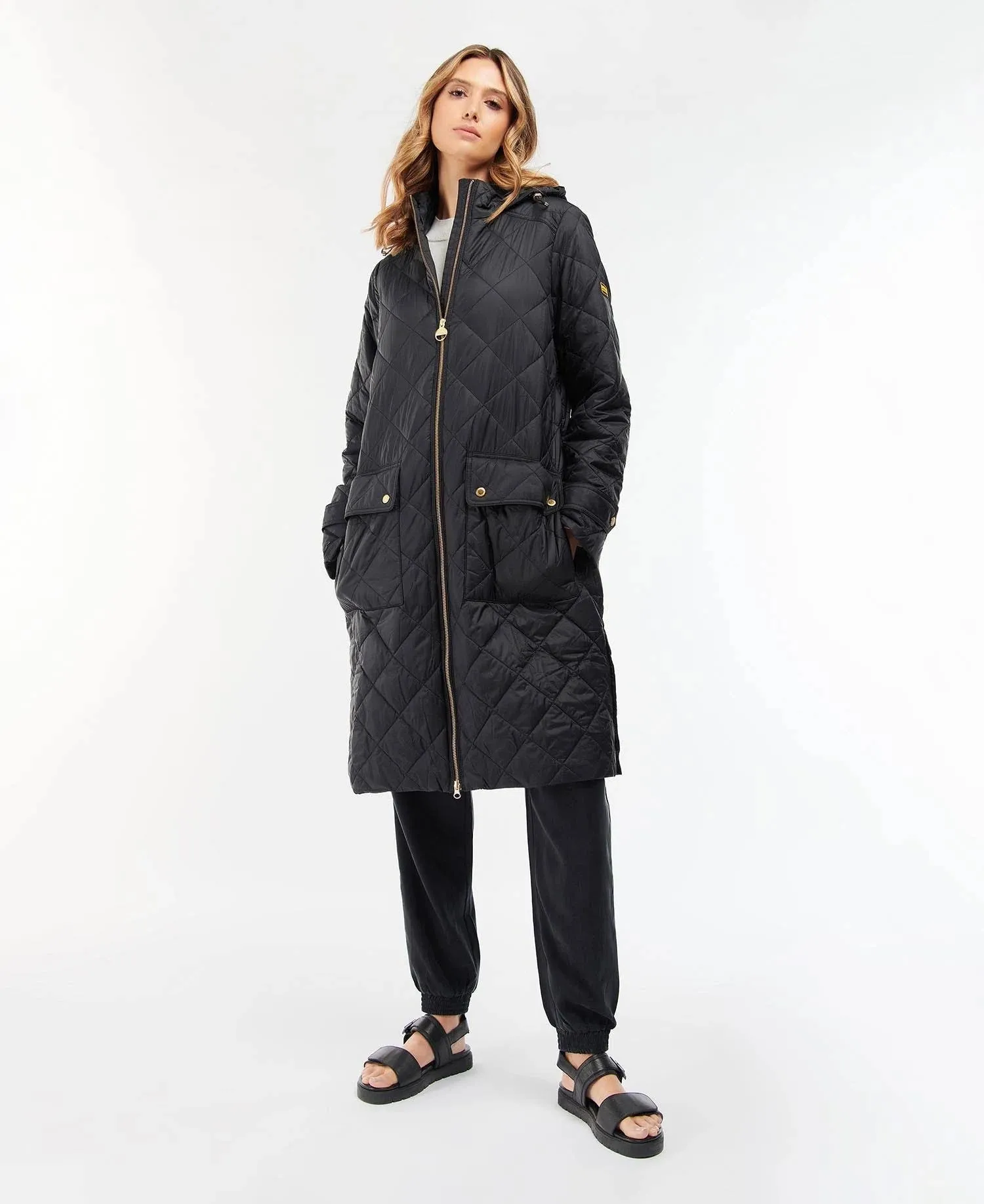 Barbour Women's International ECOSSE QUILT - Black