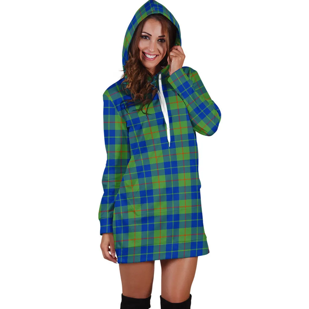 Barclay Hunting Ancient Tartan Hoodie Dress