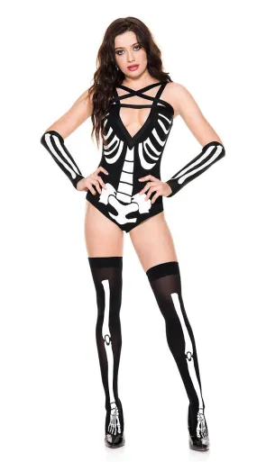 Bared Bones Skeleton Costume