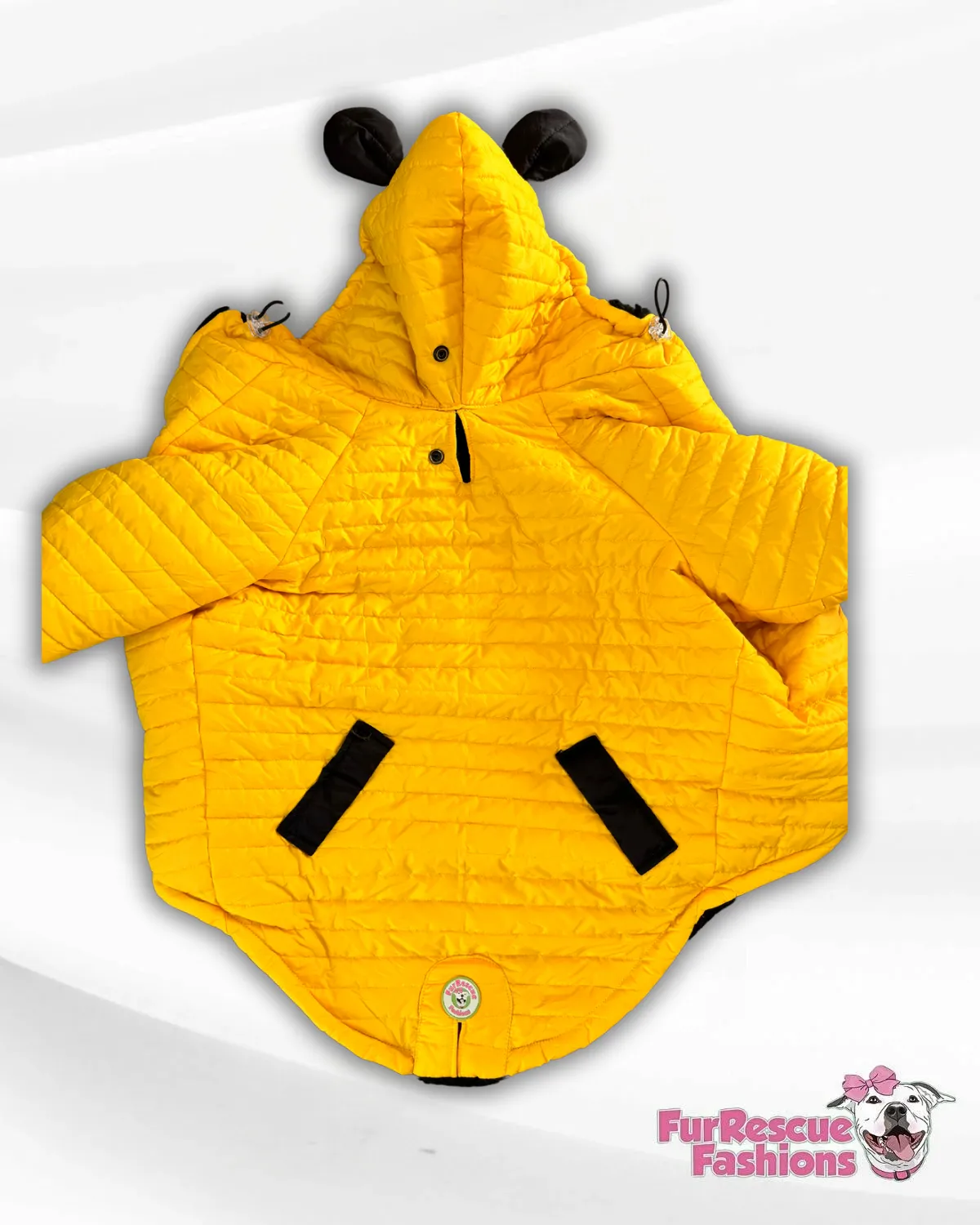 Bear-y Cute Puffer Jacket, Vest and Cape & Sherpa Lining