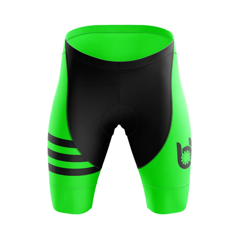 Bicycle Booth Stripes (Green) Shorts & Pants