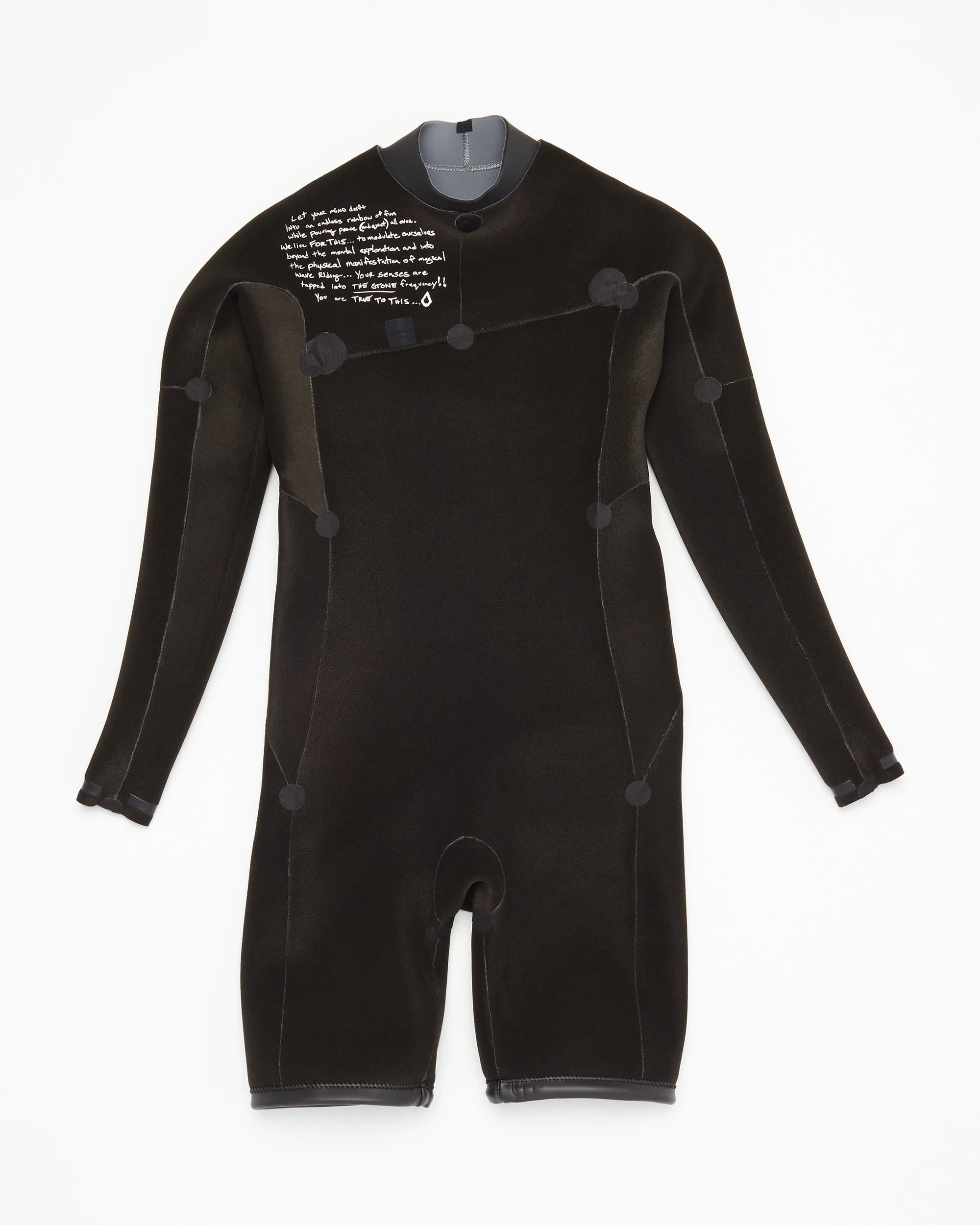 Big Boys Modulator 2mm Chest Zip Long Sleeve Springsuit - Charcoal