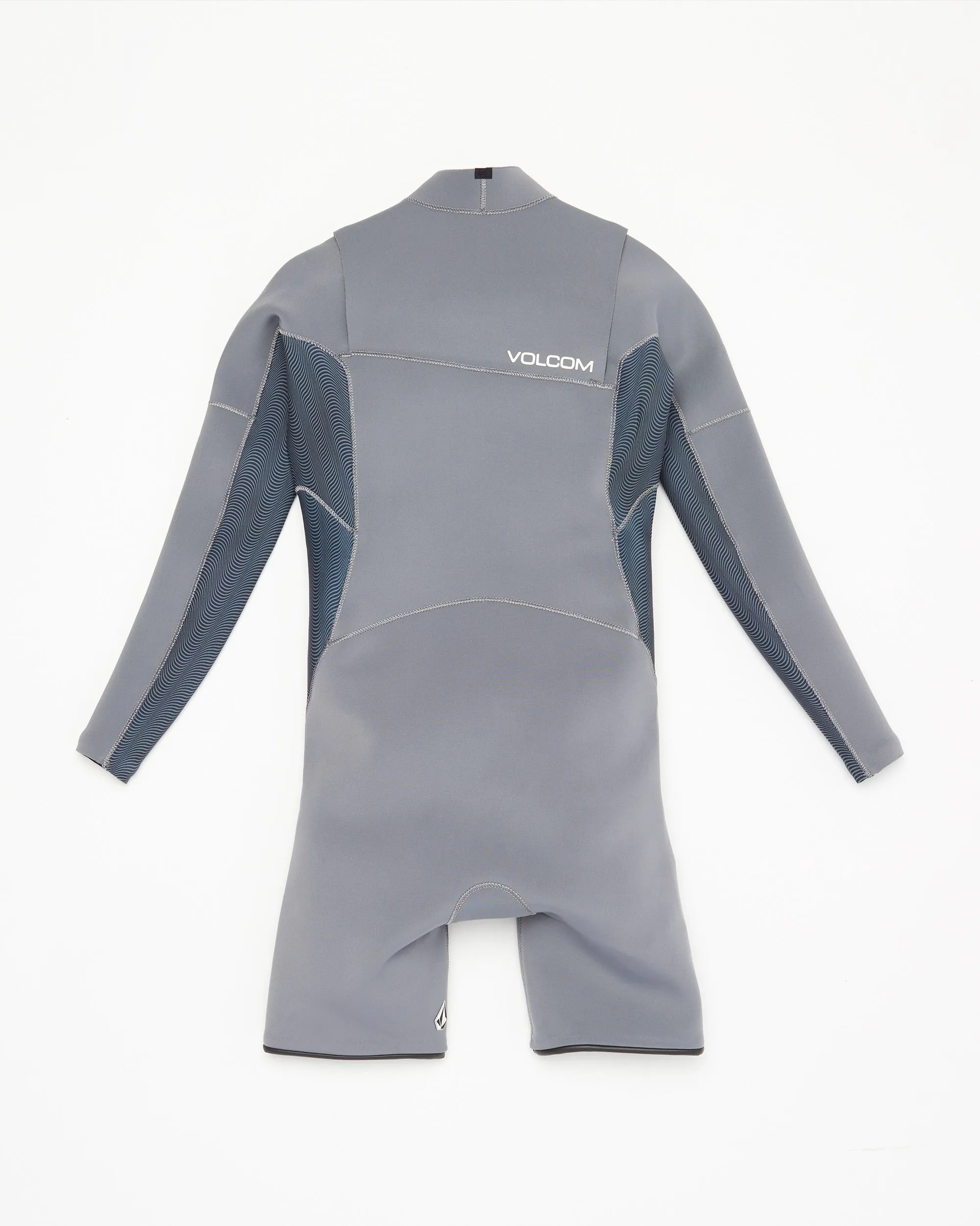 Big Boys Modulator 2mm Chest Zip Long Sleeve Springsuit - Charcoal