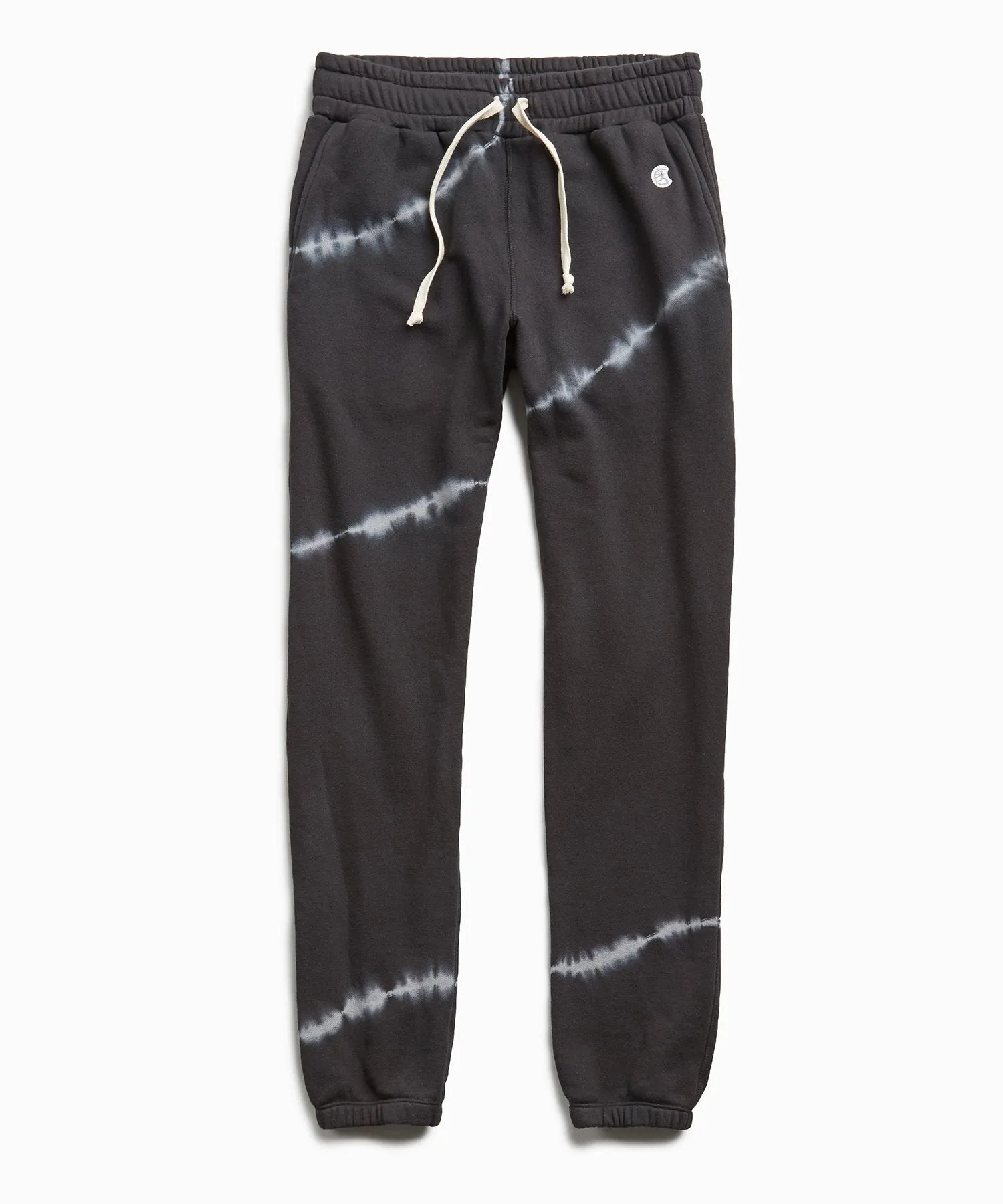 Black Tie Dye Classic Sweatpant