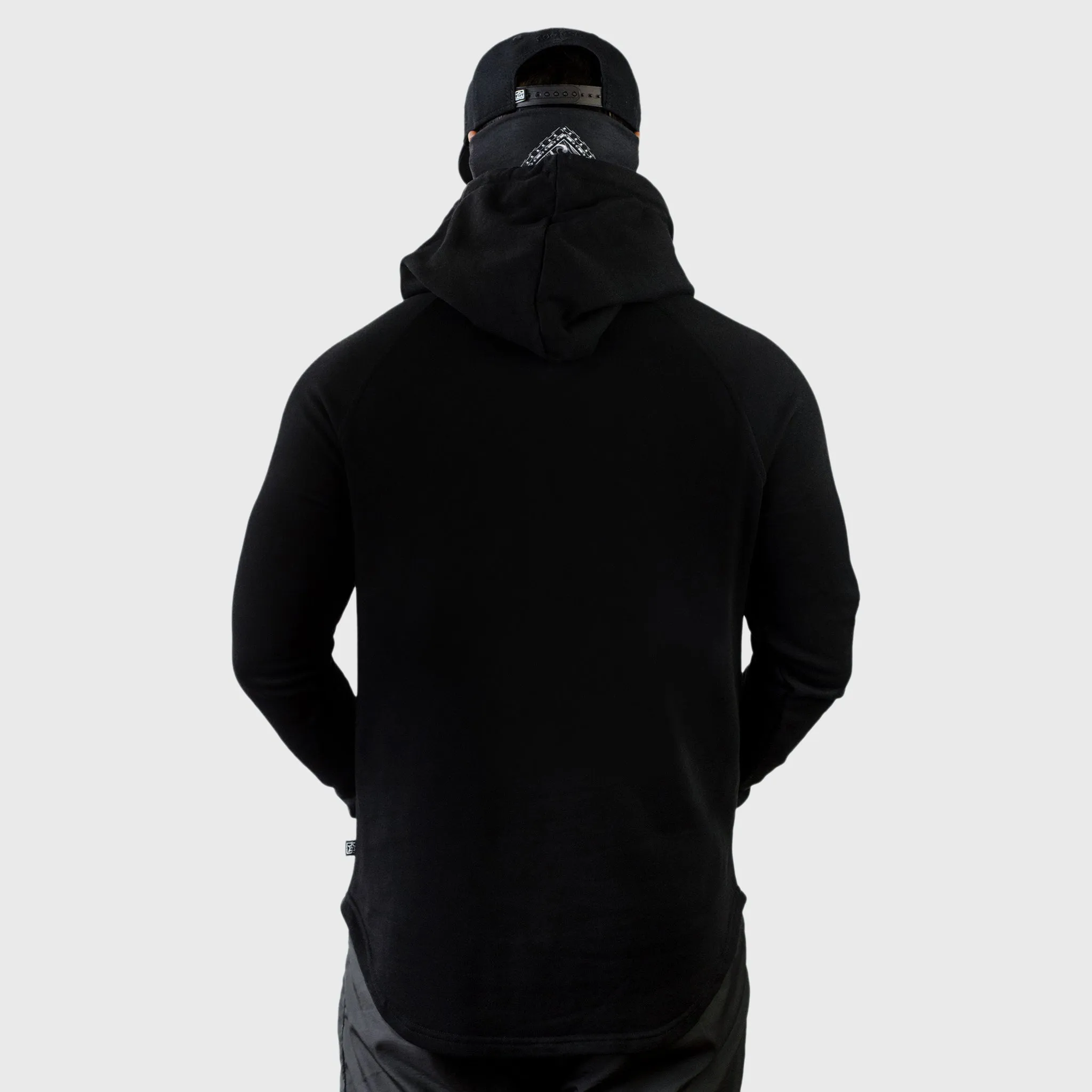 Blank Scoop Pullover Hoodie