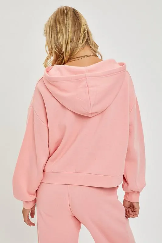 Blush Oversized Hoodie