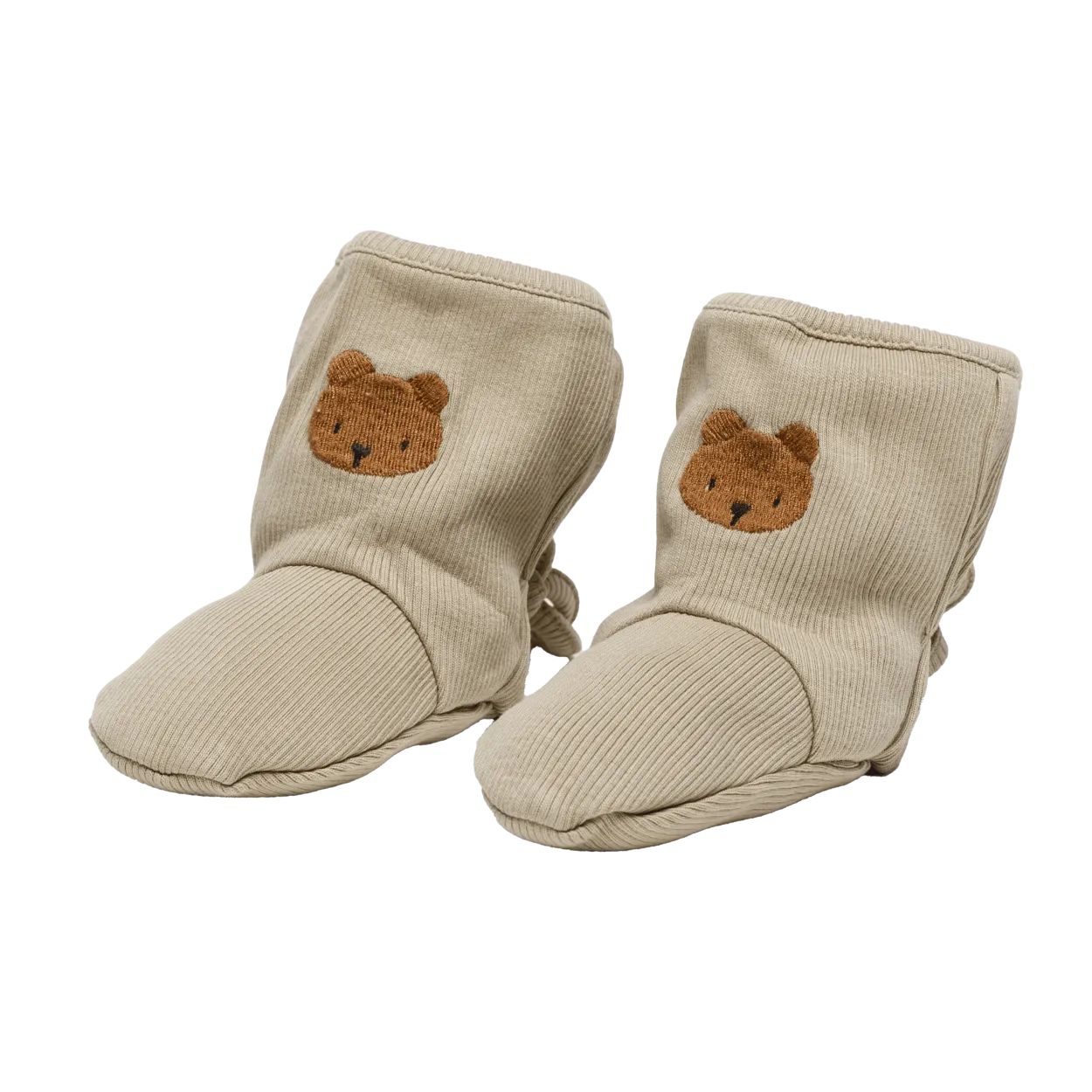 Bobo Booties | Bear | Dusty Green