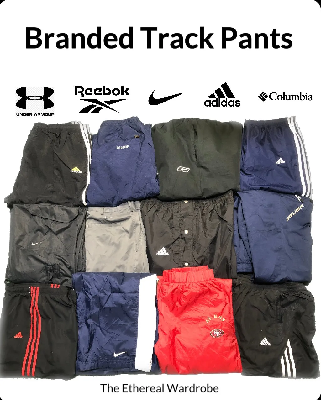 Branded Track Pants Nike, Adidas, Reebok and other brands