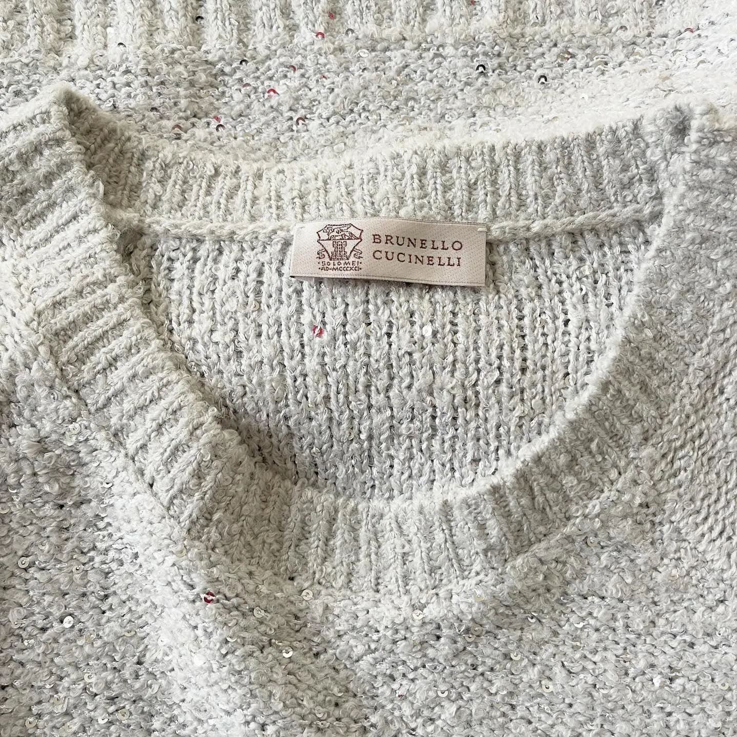 BRUNELLO CUCINELLI Sequined Pullover