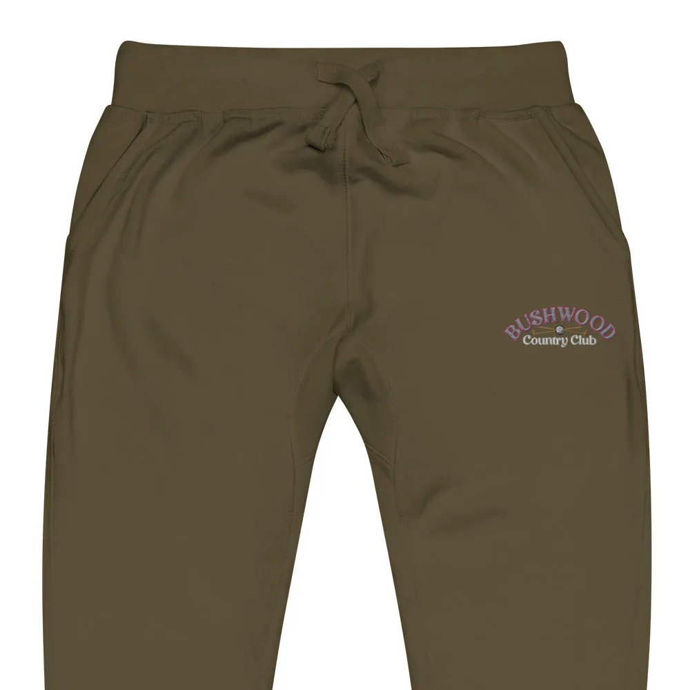 Bushwood Country Club Embroidered Fleece sweatpants