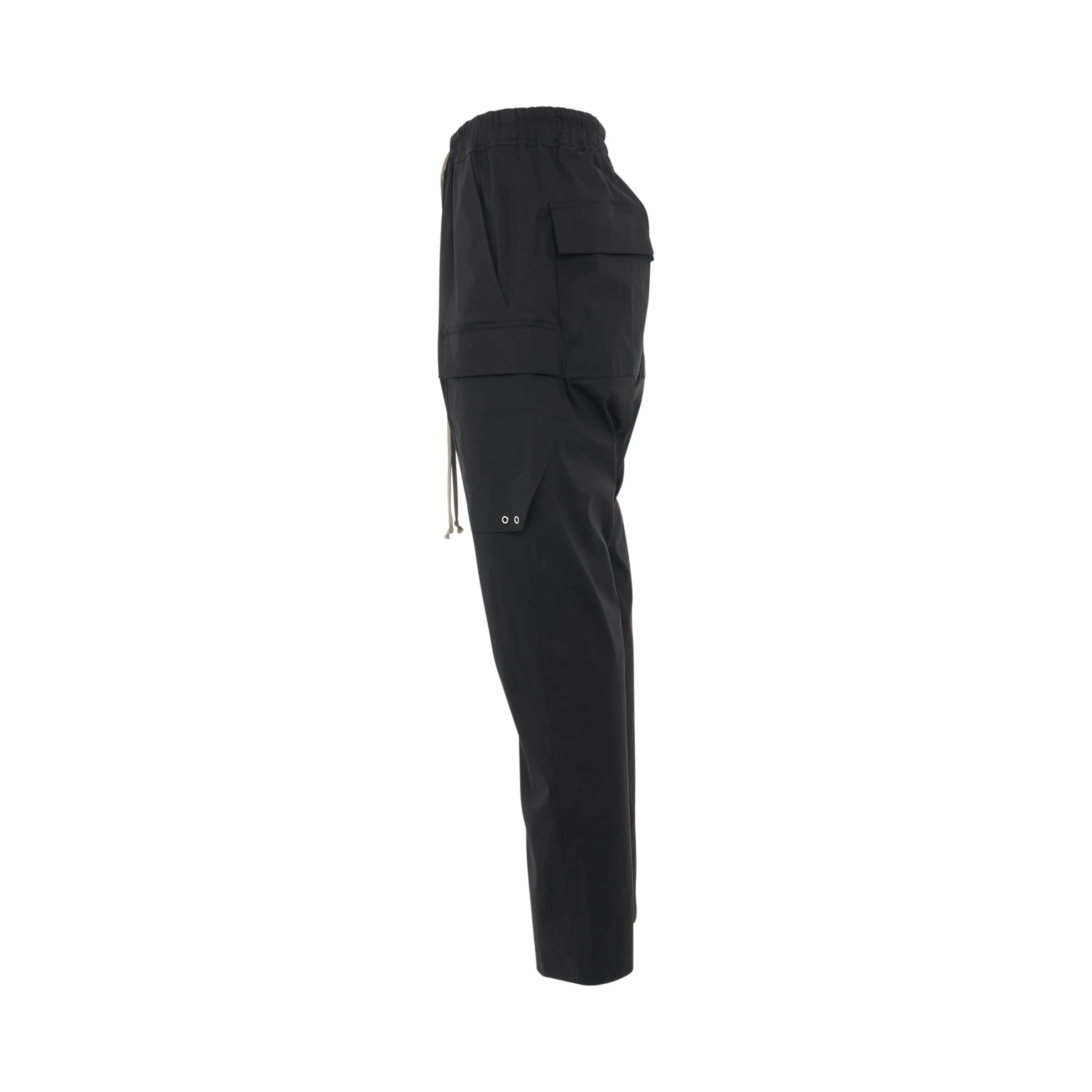 Cargo Long Pants in Black