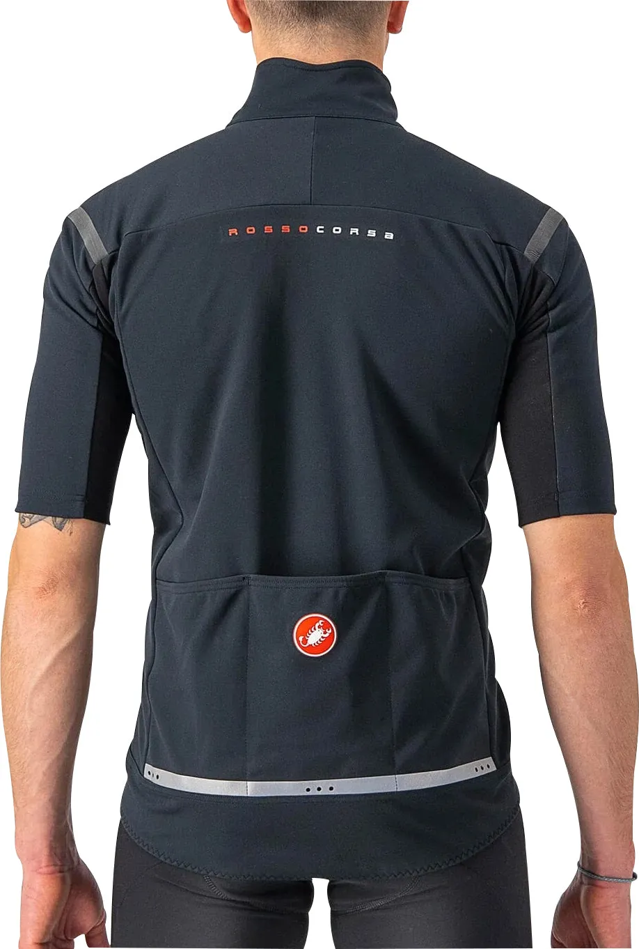 Castelli Gabba RoS 2 Short Sleeve Mens Cycling Jersey - Black