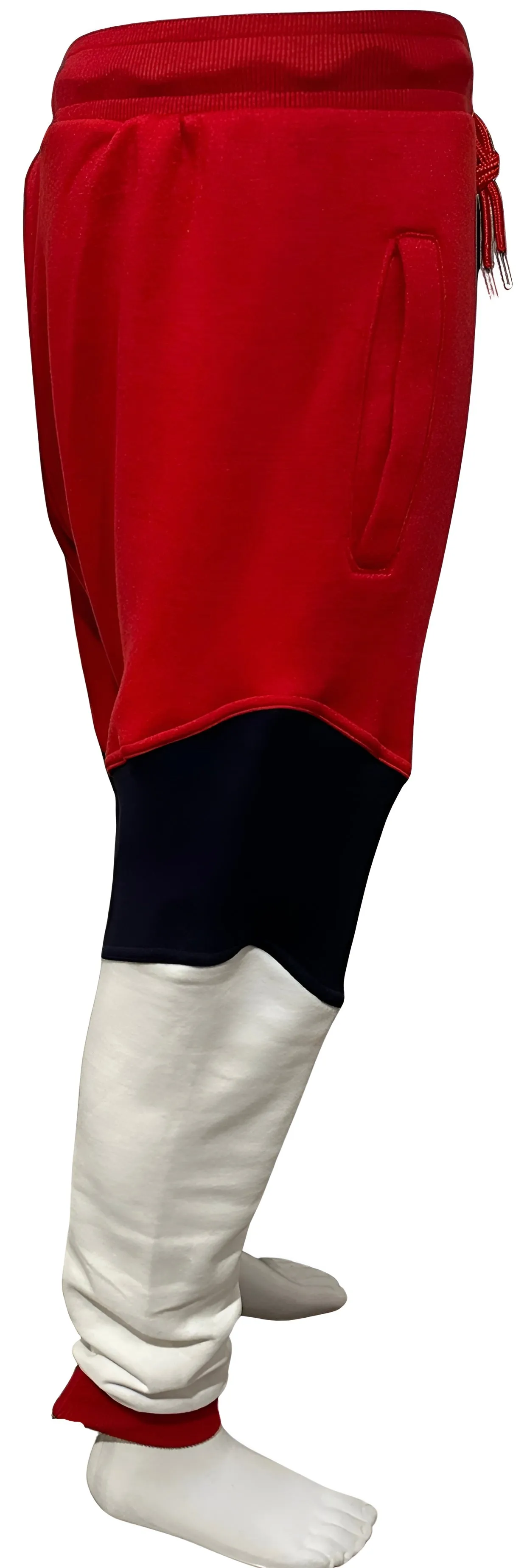 ^CHAMPION CHIEFIN’^ (RED-NAVY-WHITE) JOGGER SWEATPANTS