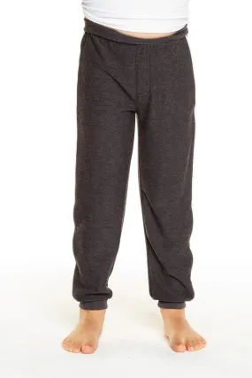 Chaser Cozy Knit Contrast Piping Lounge Pants