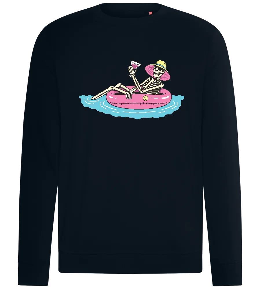 Chilling with Drinks Design - Comfort unisex sweater