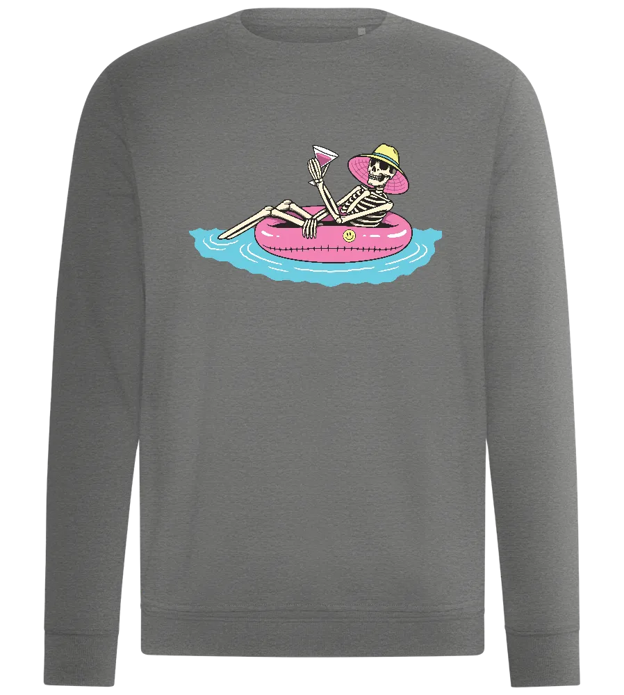 Chilling with Drinks Design - Comfort unisex sweater