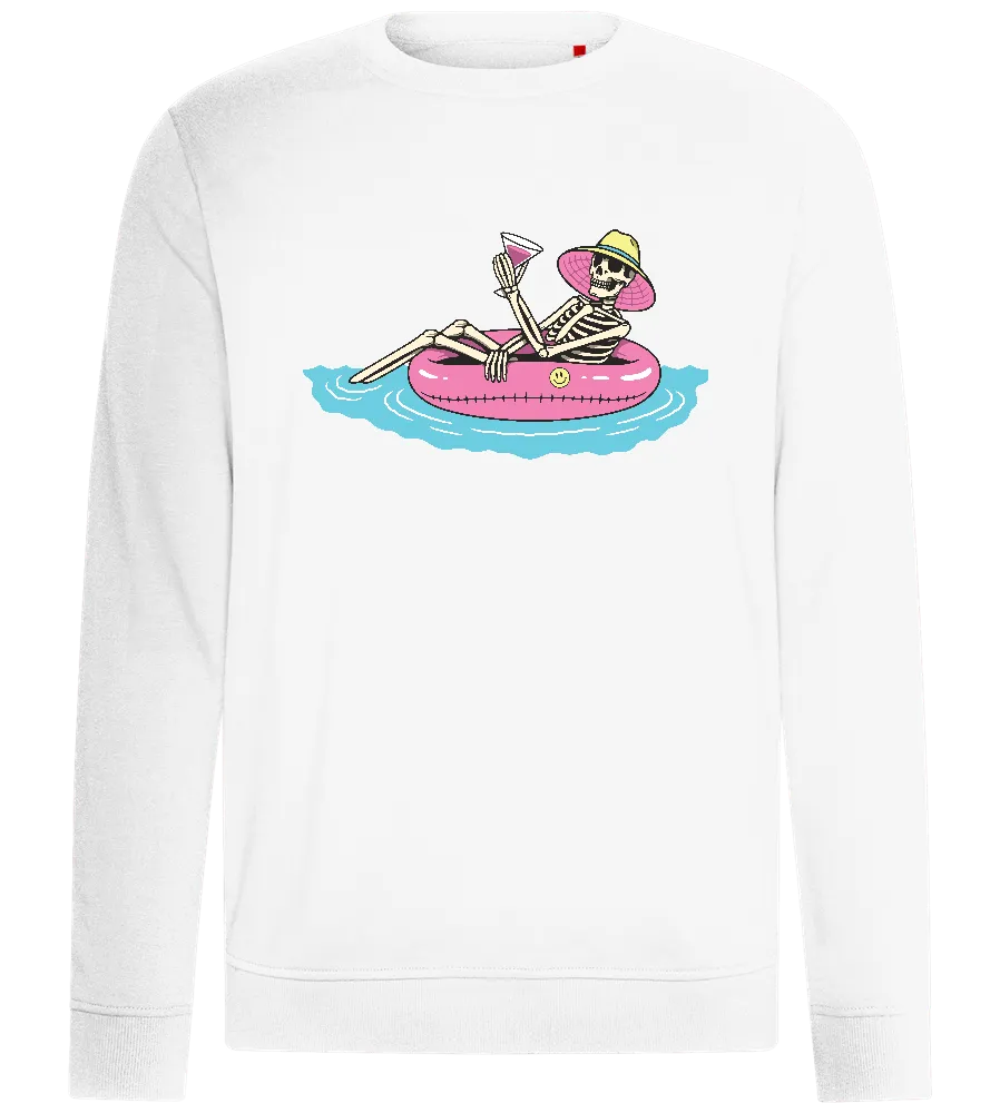 Chilling with Drinks Design - Comfort unisex sweater