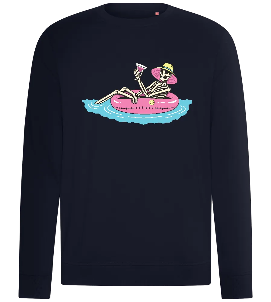 Chilling with Drinks Design - Comfort unisex sweater