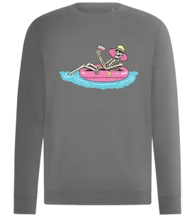 Chilling with Drinks Design - Comfort unisex sweater