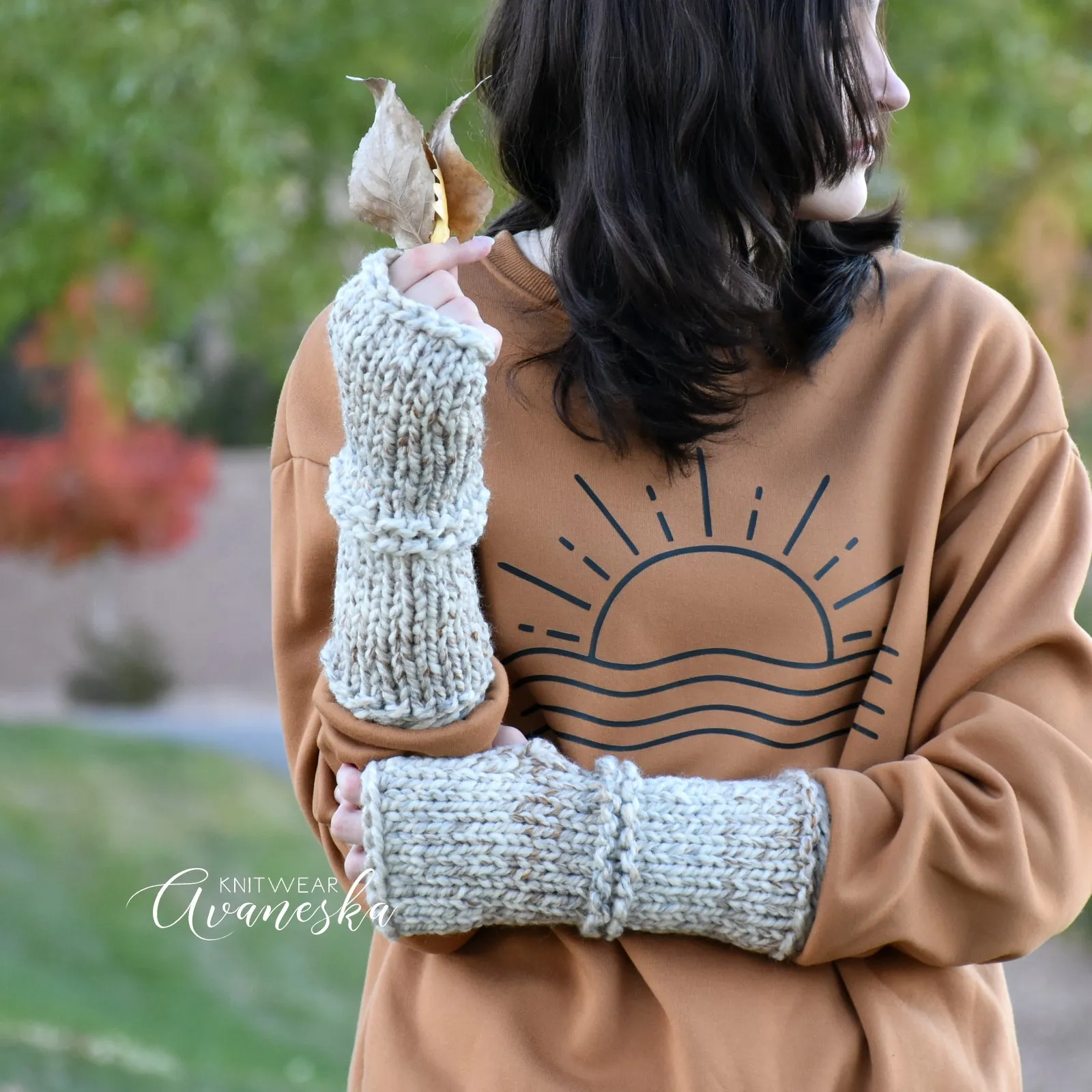 Chunky Fingerless Arm Warmers | THE PRINCETONES