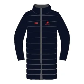 Clontarf Hockey Club Long Puffer Jacket Women