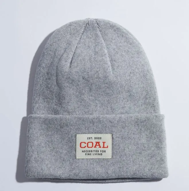 Coal Recycled Uniform Light Heather Grey Beanie