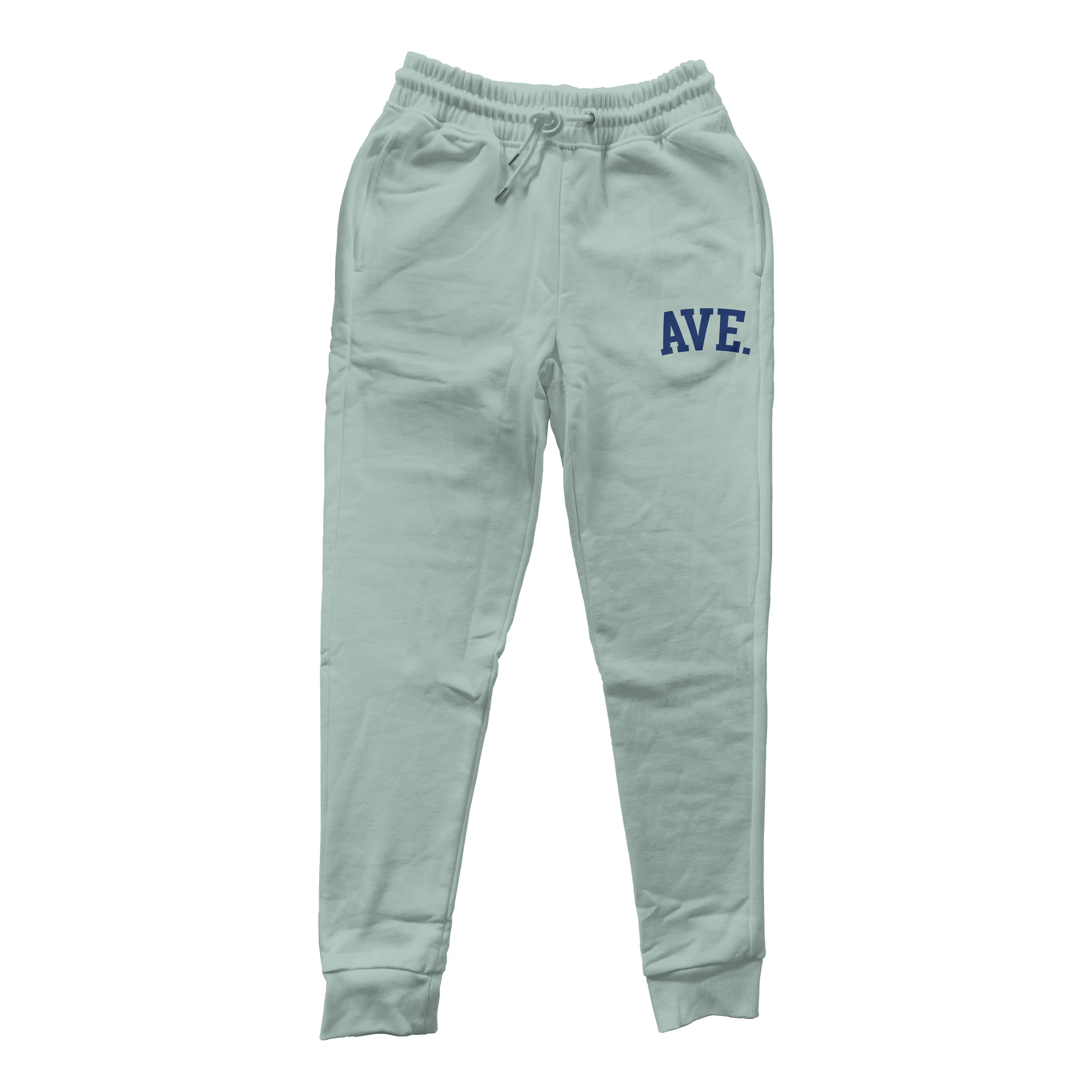 COLLEGIATE AVE JOGGERS (SEAFOAM/NAVY)