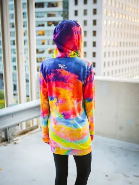 Color Storm Hooded Dress