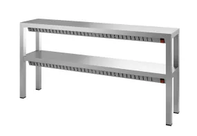 Combisteel Double Halogen Heated Overshelf 1800mm 6 x 350W - 7452.0330