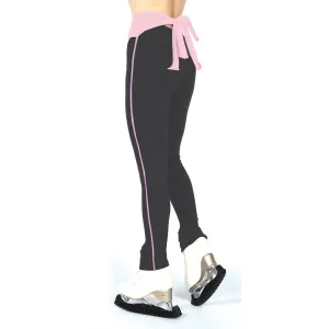 Competition Figure Skating Tie Back Leggings