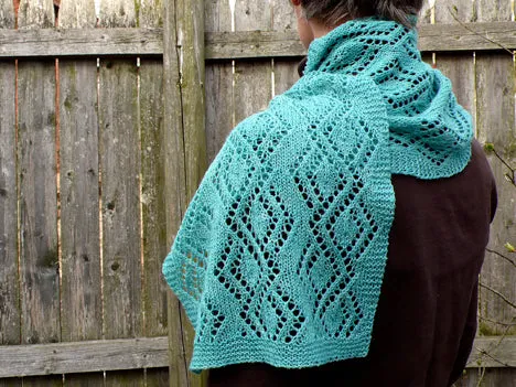 Coral Gables Scarf <br/><small>knitting pattern</small>