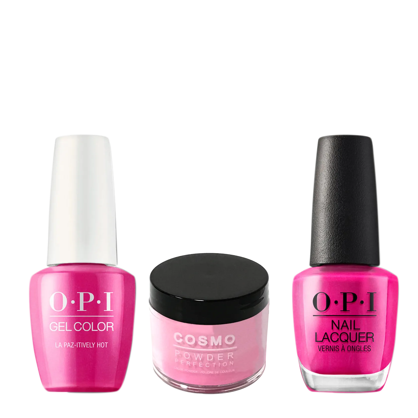 Cosmo 3in1 Dipping Powder   Gel Polish   Nail Lacquer (Matching OPI), 2oz, CA20