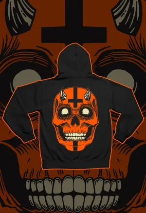 CREEP FACE ""ALL HALLOWS" Premium Hoodie