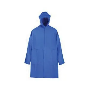 Diamondback 8156-M Rain Parka, M, Polyester/PVC, Blue, Zipper Closure